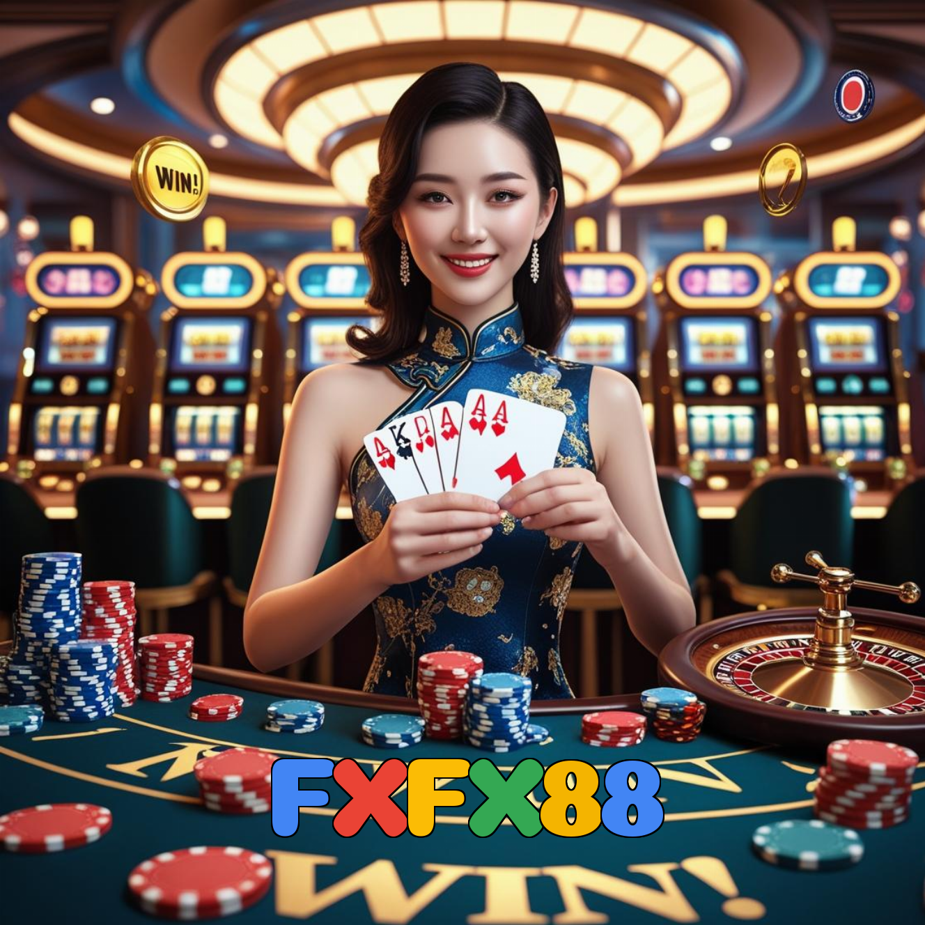 FXFX88:Mostre sua habilidade nas mesas de poker e vença os adversários!
