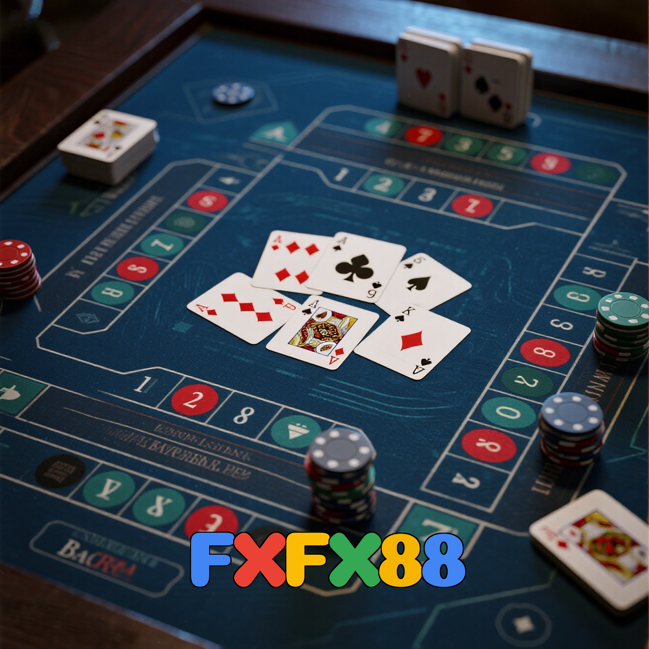 FXFX88:Jogue nas mesas de poker e se torne um campeão das cartas!